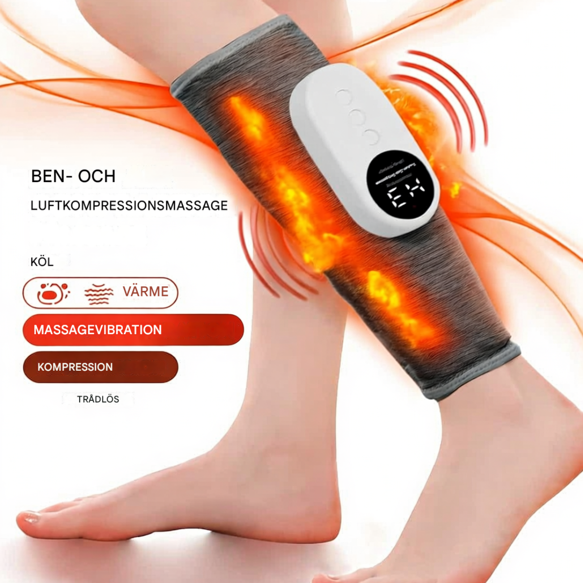 Ben Revive— Känn hur tyngden i dina ben lösgör sig. Hemma. Nu.