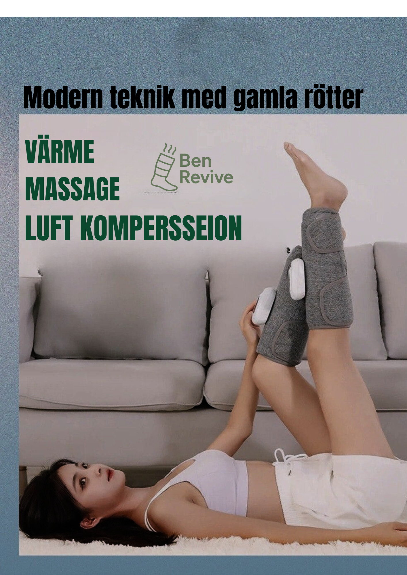 Så förbättrar värme, luftkompression och massage blodcirkulationen – enligt forskning