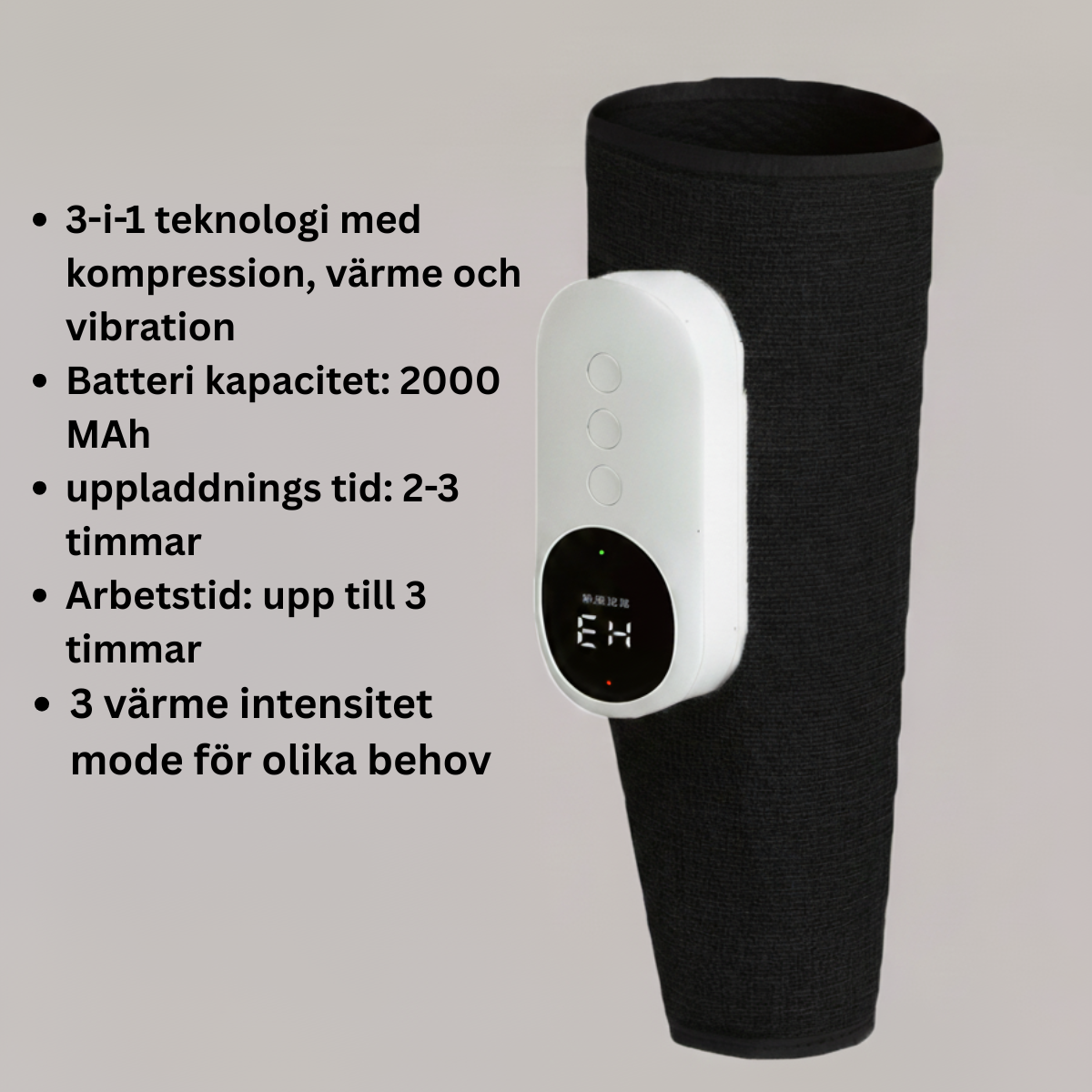 Ben Revive— Känn hur tyngden i dina ben lösgör sig. Hemma. Nu.